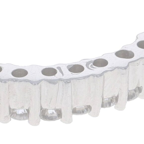 White Gold Diamond Teardrop Pendant 14k Round Brilliant .50ctw - Picture 4 of 4